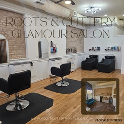 Roots & Cuttery Glamour Salon