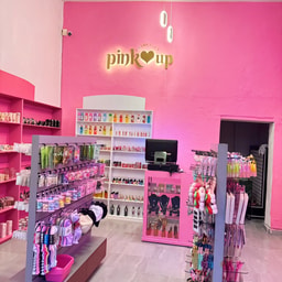 Cosméticos Pink UP, beauty creations, bissu