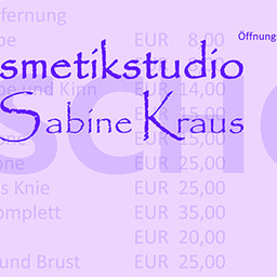 Kosmetikstudio Sabine Kraus