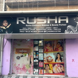 RUSHA GLAMOURS MAKEUP & BEAUTY PARLOUR