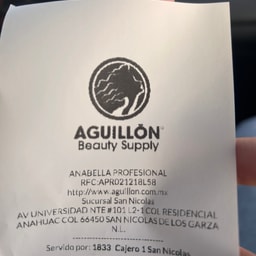 Aguillón Beauty Supply | Sucursal San Nicolás